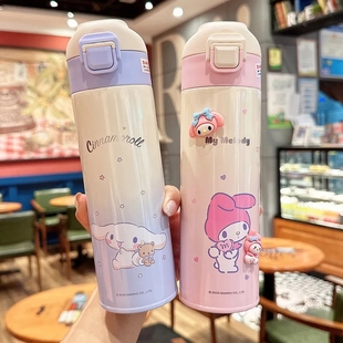 恒溫杯55°C度陶瓷馬克杯帶蓋勺保溫水杯家用辦公暖暖杯牛奶咖啡