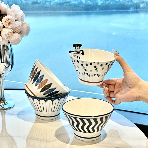 高义夫陶瓷日式釉下彩