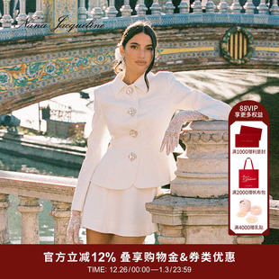 收腰西装 女新款 NanaJacqueline翻领气质套装 千金风 郑秀妍同款