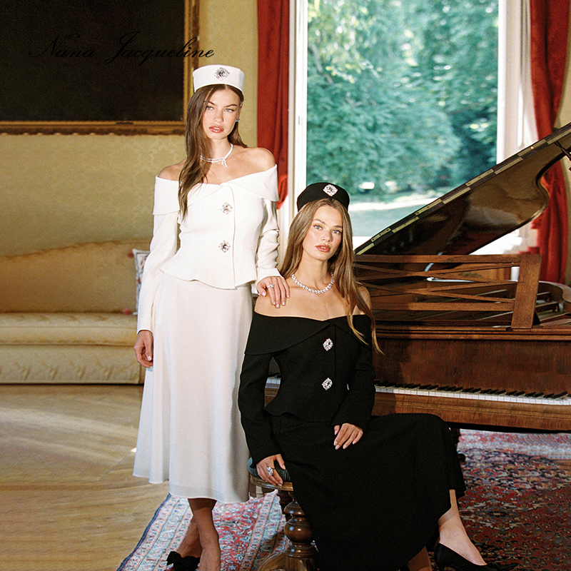 NanaJacqueline一字肩套装