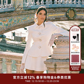 千金风 女新款 郑秀妍同款 收腰西装 NanaJacqueline翻领气质套装