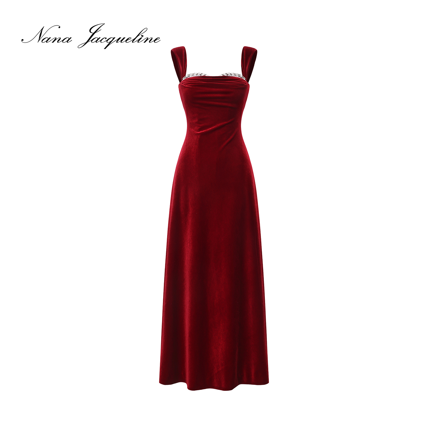 NanaJacqueline丝绒长裙