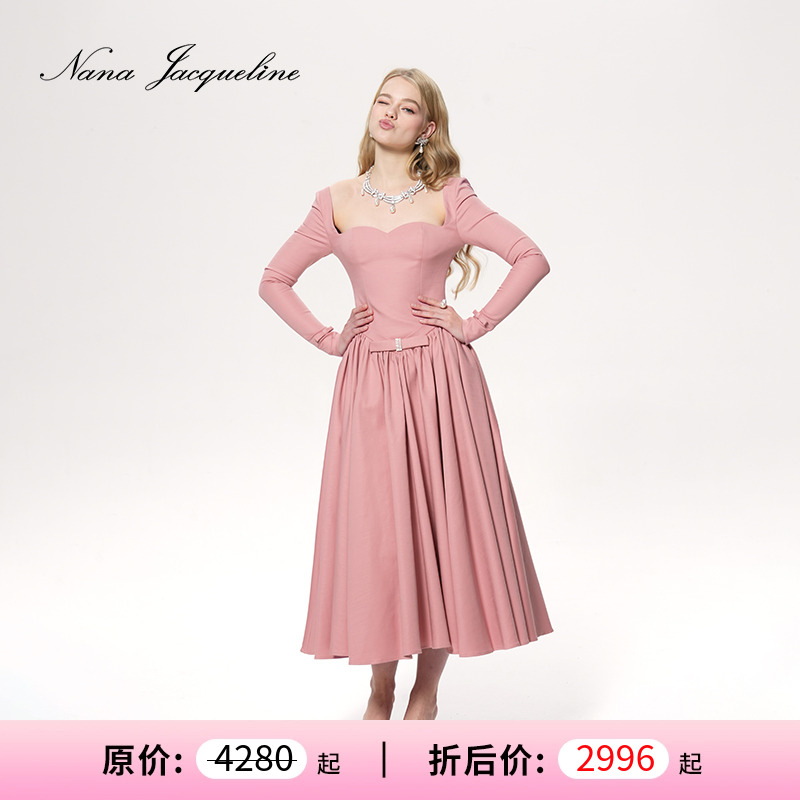 NanaJacqueline长袖伞裙