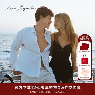 NanaJacqueline蕾丝镂空吊带连衣裙女性感约会千金 OneDay限定