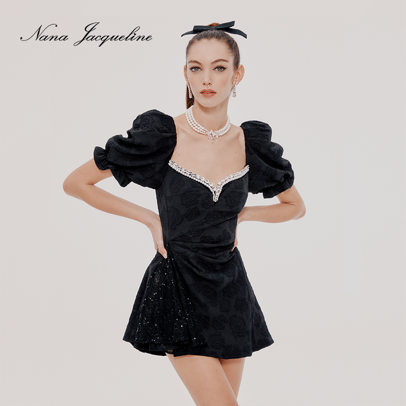NanaJacqueline连衣裙气质紧身