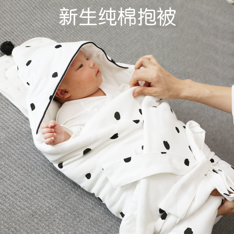 新生婴儿抱被纯棉春夏季
