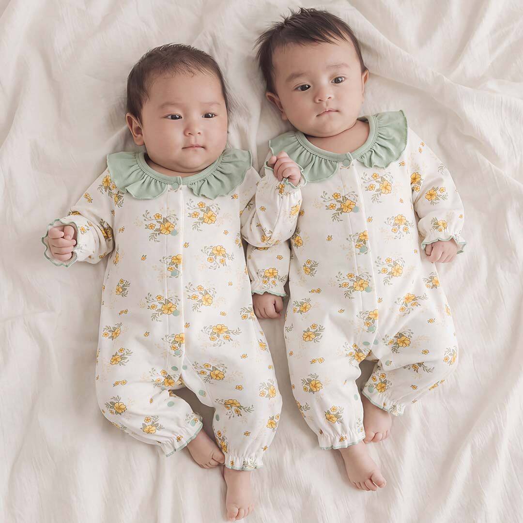 婴儿衣服纯棉a类春秋季无骨爬服新生儿连体衣宝宝贴身睡衣外穿