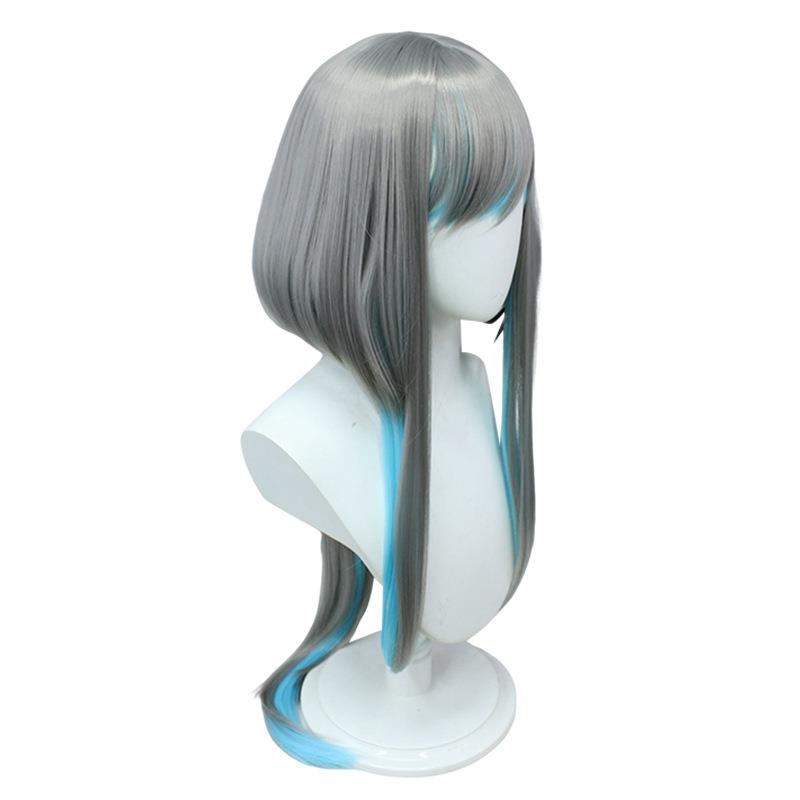 原cos神归终cos假发 璃月尘王尘之魔神留云借风真君高温丝假发女