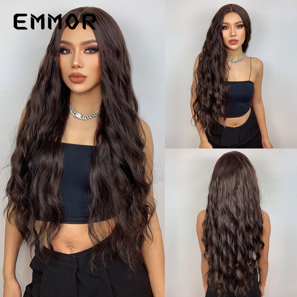 欧美风大波浪假发长发卷发全头套式自然蓬松时尚wigs发丝