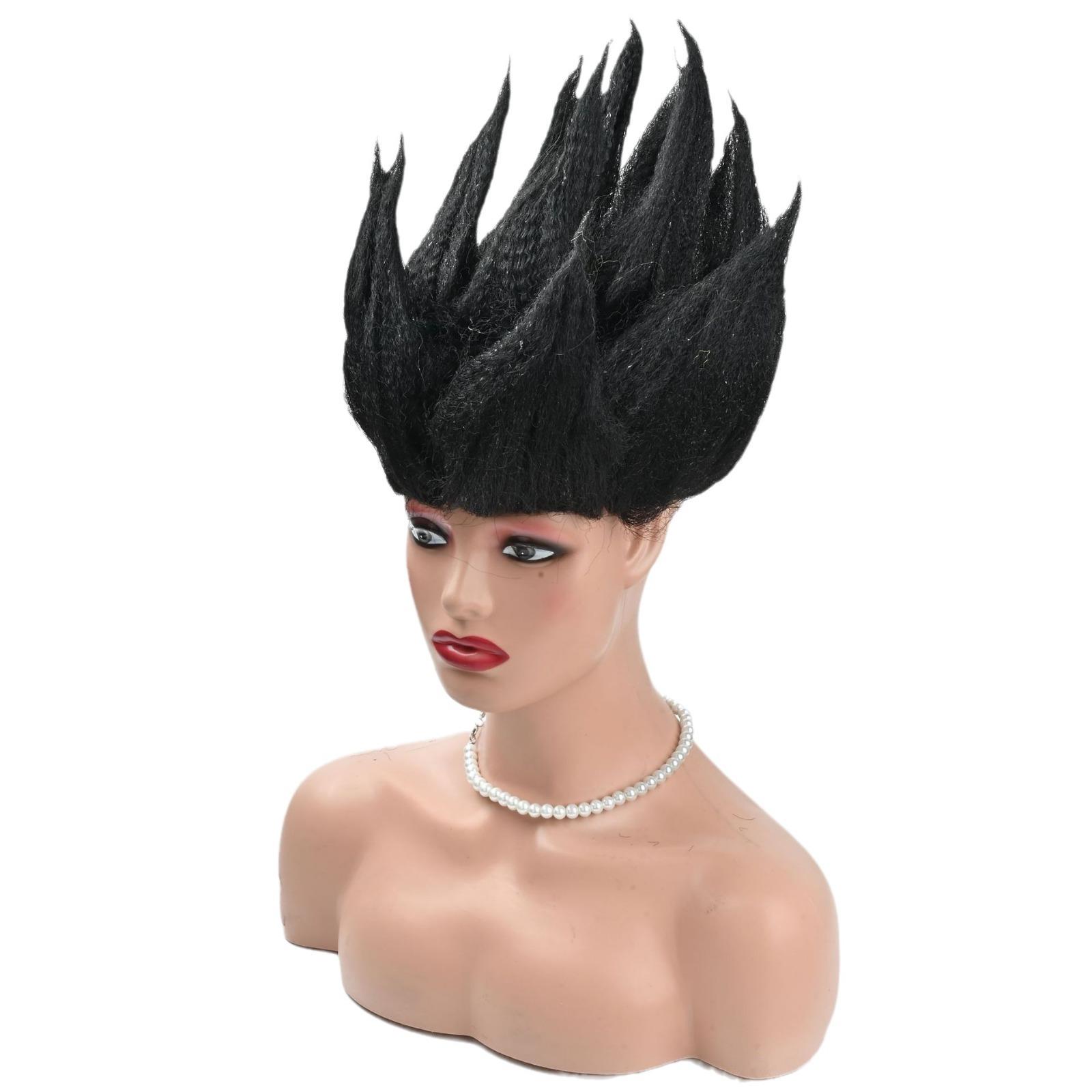 七龙珠悟空假发火焰头超级赛亚人cos莲花头化妆表演舞会假发头套