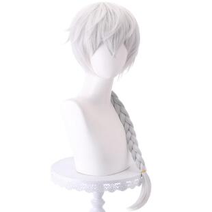 文豪野犬 尼古拉 果戈理 果戈里 银白色cosplay假发 动漫COS假发