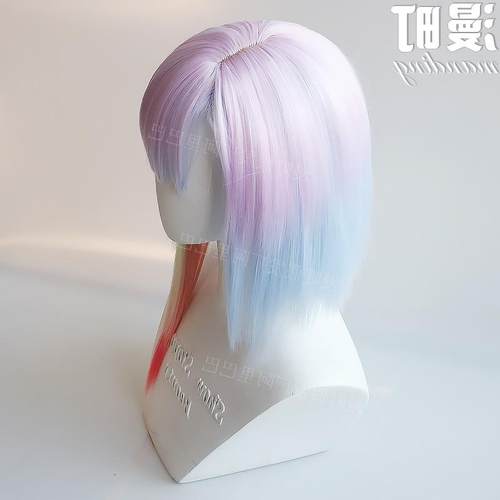 赛博朋克边缘行者 跑手 瑞贝卡 丽贝卡lucy露西cosplay假发