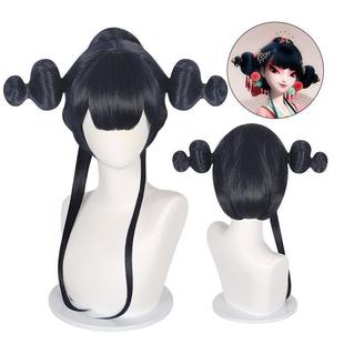 宝青坊主cosplay假发狐狸大面具cos配饰 白蛇缘起青蛇假发