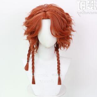 第五人格 弓箭手cos假发 原皮 头顶分体鸭嘴夹麻花辫