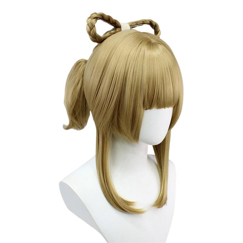 原cos神瑶瑶cos假发分体式发圈虎口夹马尾高温丝cosplay假发