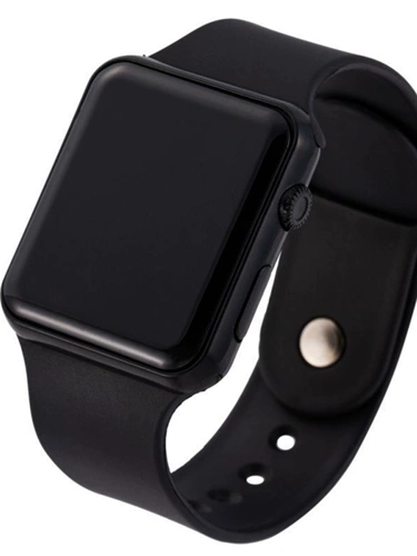 Модные креативные квадратные тонкие электронные часы, электронная лента, новая коллекция