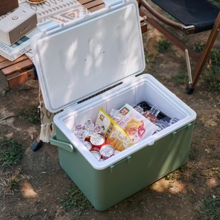 德国保温箱冷藏箱户外摆摊冰块露营钓鱼冰桶商用保冷野餐便携冰箱