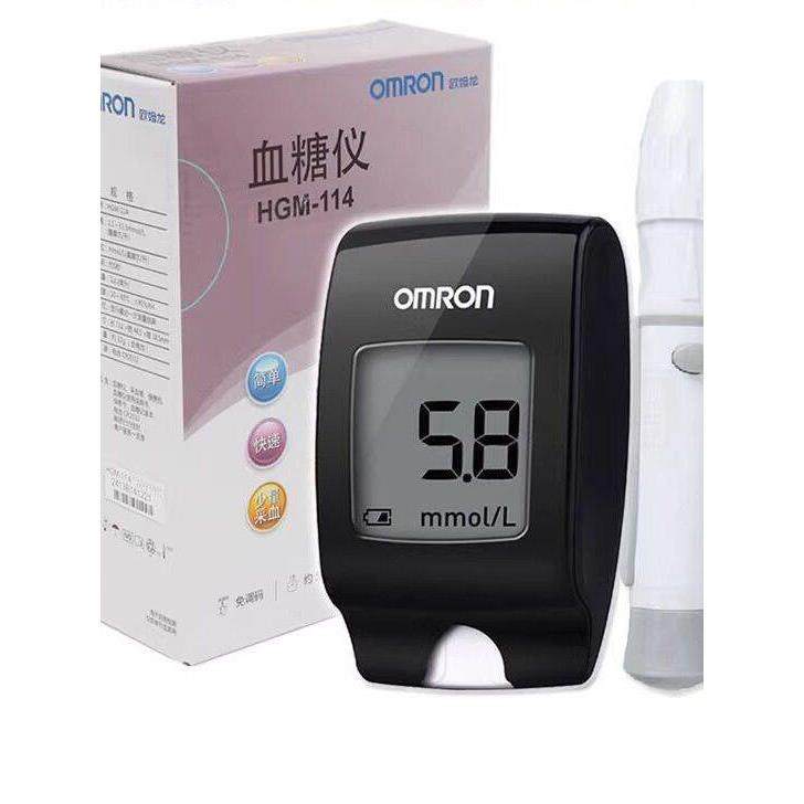 欧姆龙HGM-114糖检仪不含试纸 家用医用老人准量糖仪器