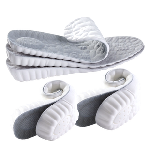 隐形增高鞋垫内增高女男正高增高垫踩屎感运动减震不累脚