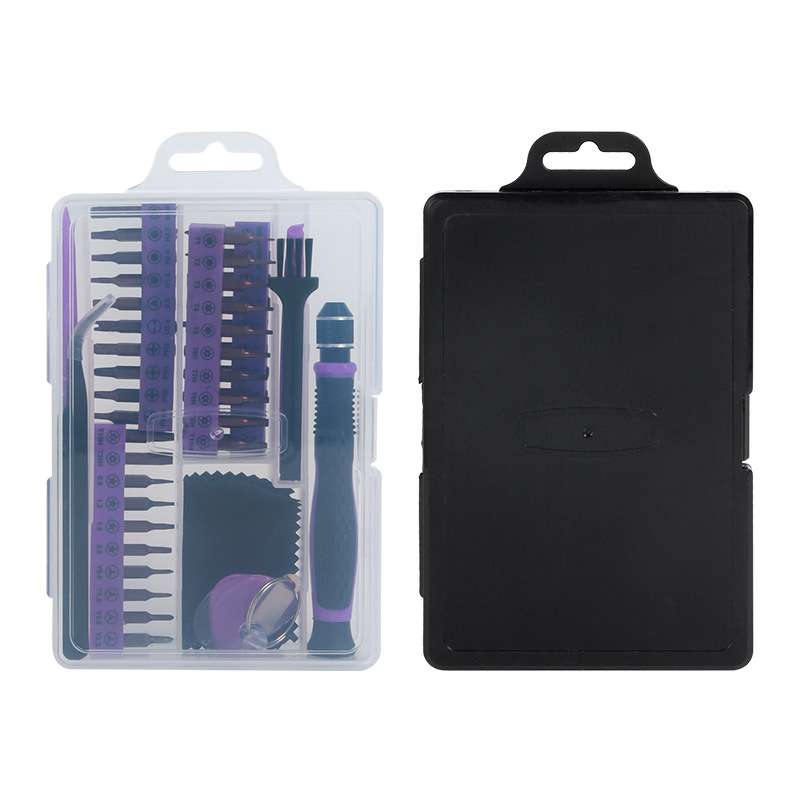 49合一  S2 螺丝批钟表维修手机拆机工具 多功能铬钒钢组合螺丝刀