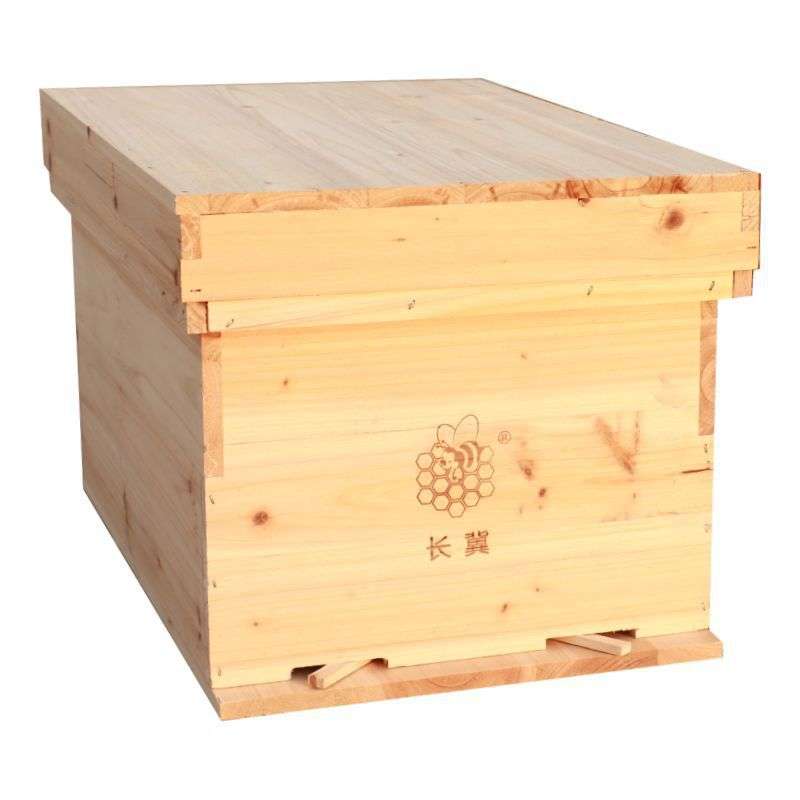 蜂箱蜜蜂箱全套双开门土养七框标准中蜂箱诱蜂一整套蜜蜂用具