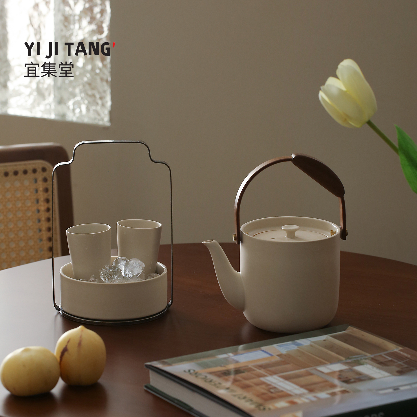 大容量家用冷水壶宜集堂陶瓷INS