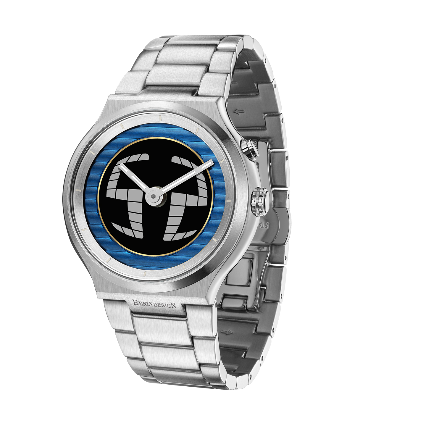 BENLYDESIGN跳秒鱼眼千禧Y2K手表