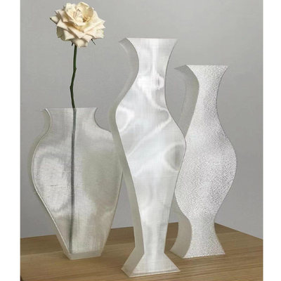3D打印装饰花瓶 法国 Argot Studio 诧寂风现代简约高级感ins