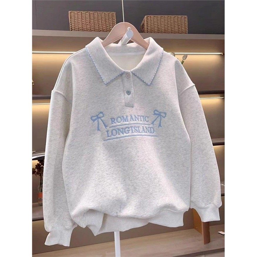 法国BERYDIA女童POLO衫卫衣春秋2025新款儿童洋气休闲长袖上衣,童装/婴儿装/亲子装,儿童POLO衫,淘宝优惠券,粉丝福利购,淘宝优惠卷