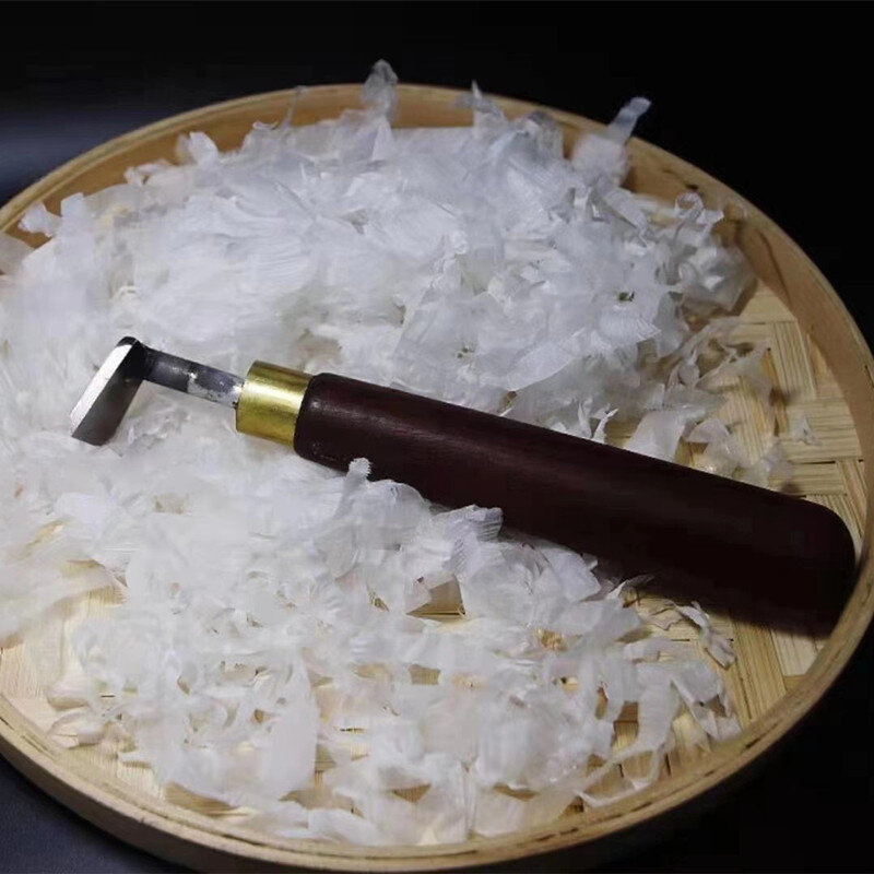 正品刮羚羊角刨丝器工具刀牛角羊角整角整只条手动刮丝器钢片实木
