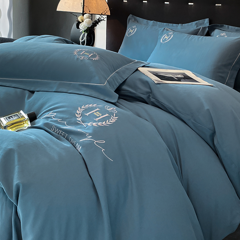 高端加厚纯棉四件套2025新款磨毛