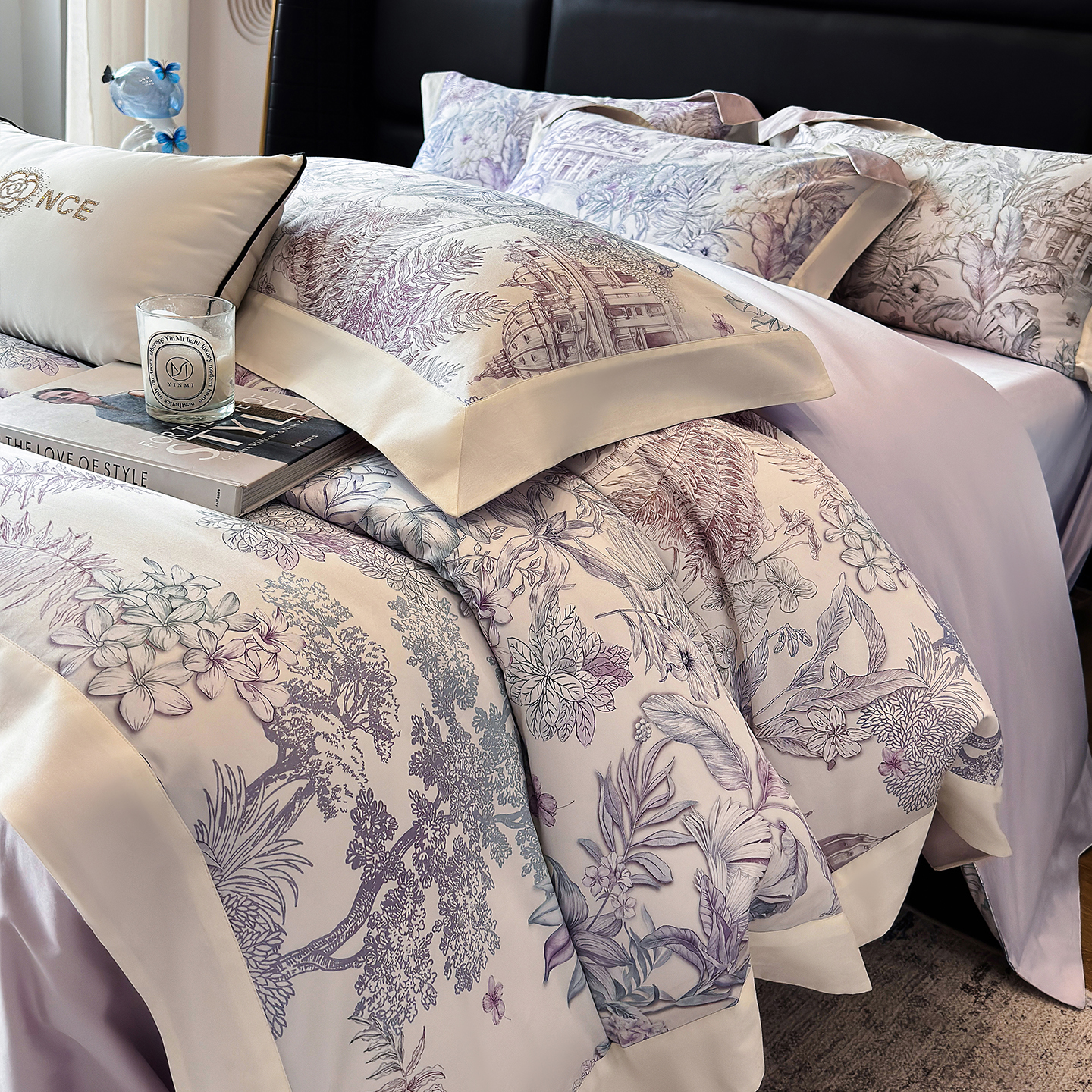 A类高端磨毛全棉四件套2025新款