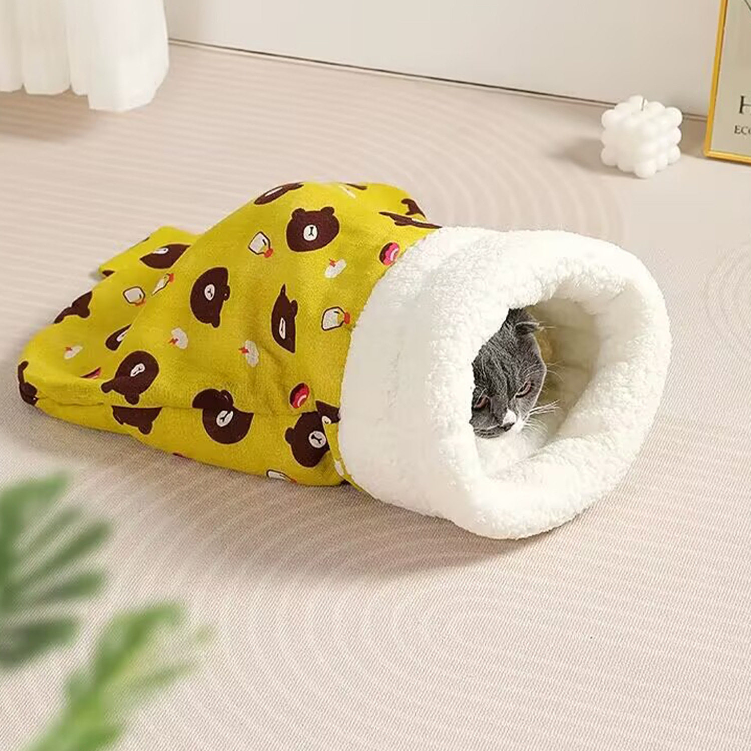 隧道猫窝狗窝保暖封闭式