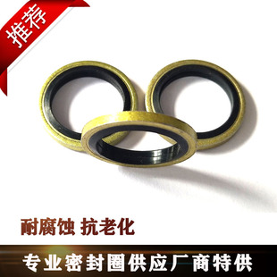 M10油封垫片油管螺丝刹车泵m10油管螺丝密封卡钳进油出油螺丝垫片