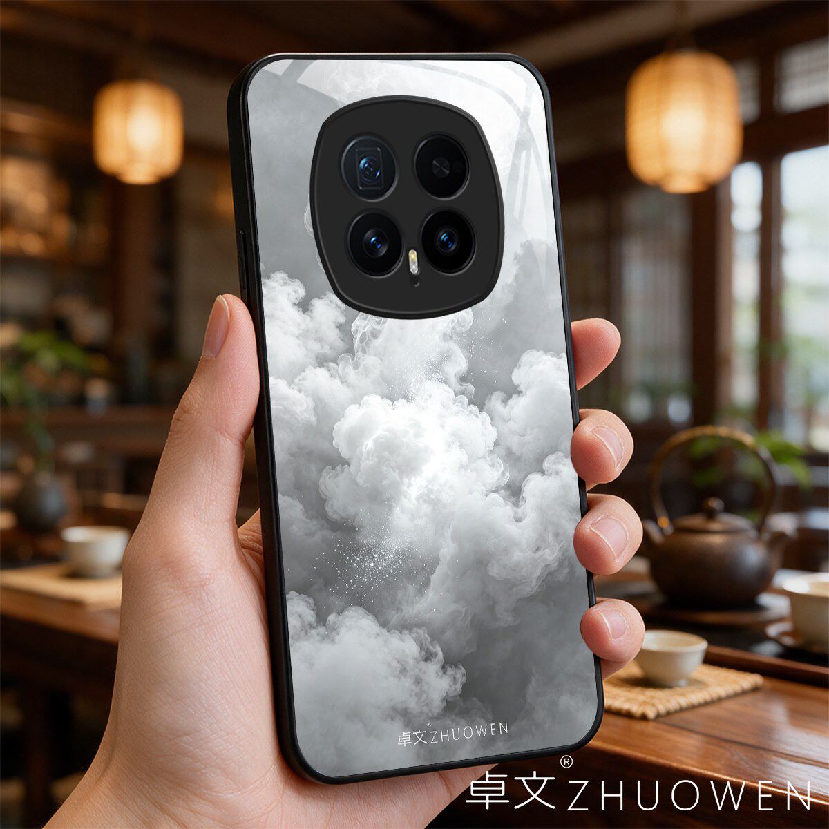 【荣耀Magic8专用】A11700卓文ZHUOWEN品牌 只做高端奢华冰透玻璃手机壳,券后价只要38元