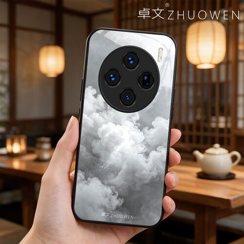 【vivo X100专用】A11700卓文ZHUOWEN品牌 只做高端奢华冰透玻璃手机壳，券后价只要38元
