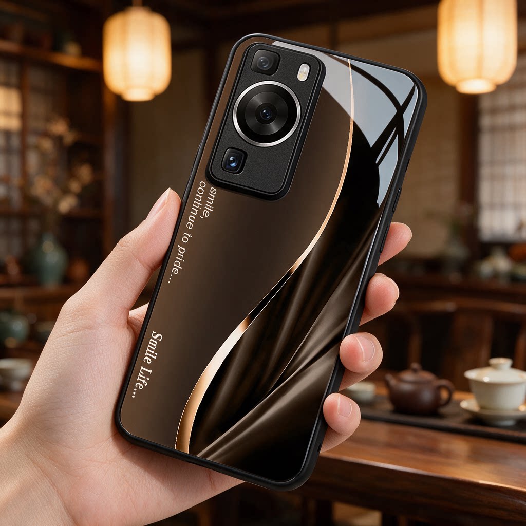 【华为 P60 Pro专用】A10006奢华冰透玻璃手机壳，券后价只要38元