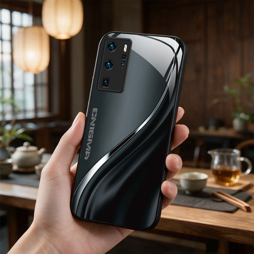 【华为 P40 Pro专用】A10052奢华冰透玻璃手机壳，券后价只要38元