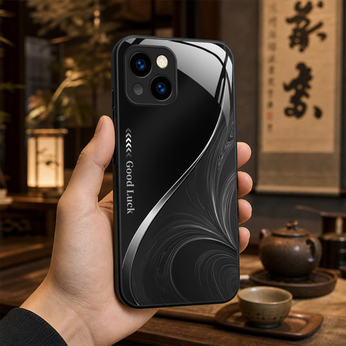 【iPhone 15专用】A10046奢华冰透玻璃手机壳，券后价只要38元