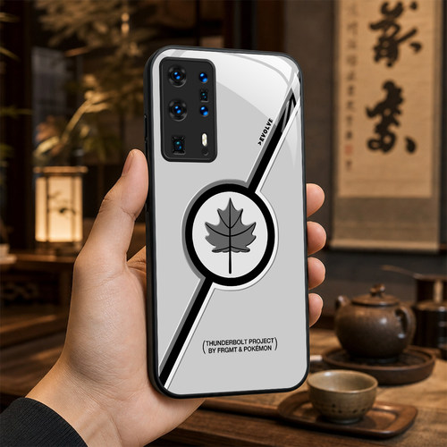 【华为 P40 Pro+专用】A10039奢华冰透玻璃手机壳，券后价只要38元