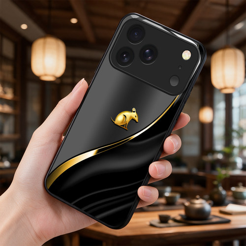【iPhone 17 Pro专用】A10077奢华冰透玻璃手机壳，券后价只要38元