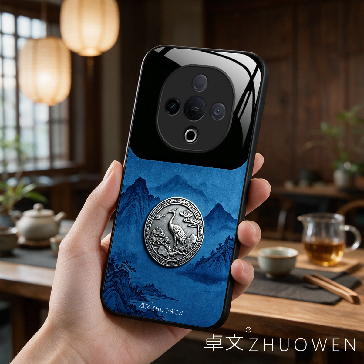 【vivo Y300专用】A11690卓文ZHUOWEN品牌 只做高端奢华冰透玻璃手机壳,券后价只要38元