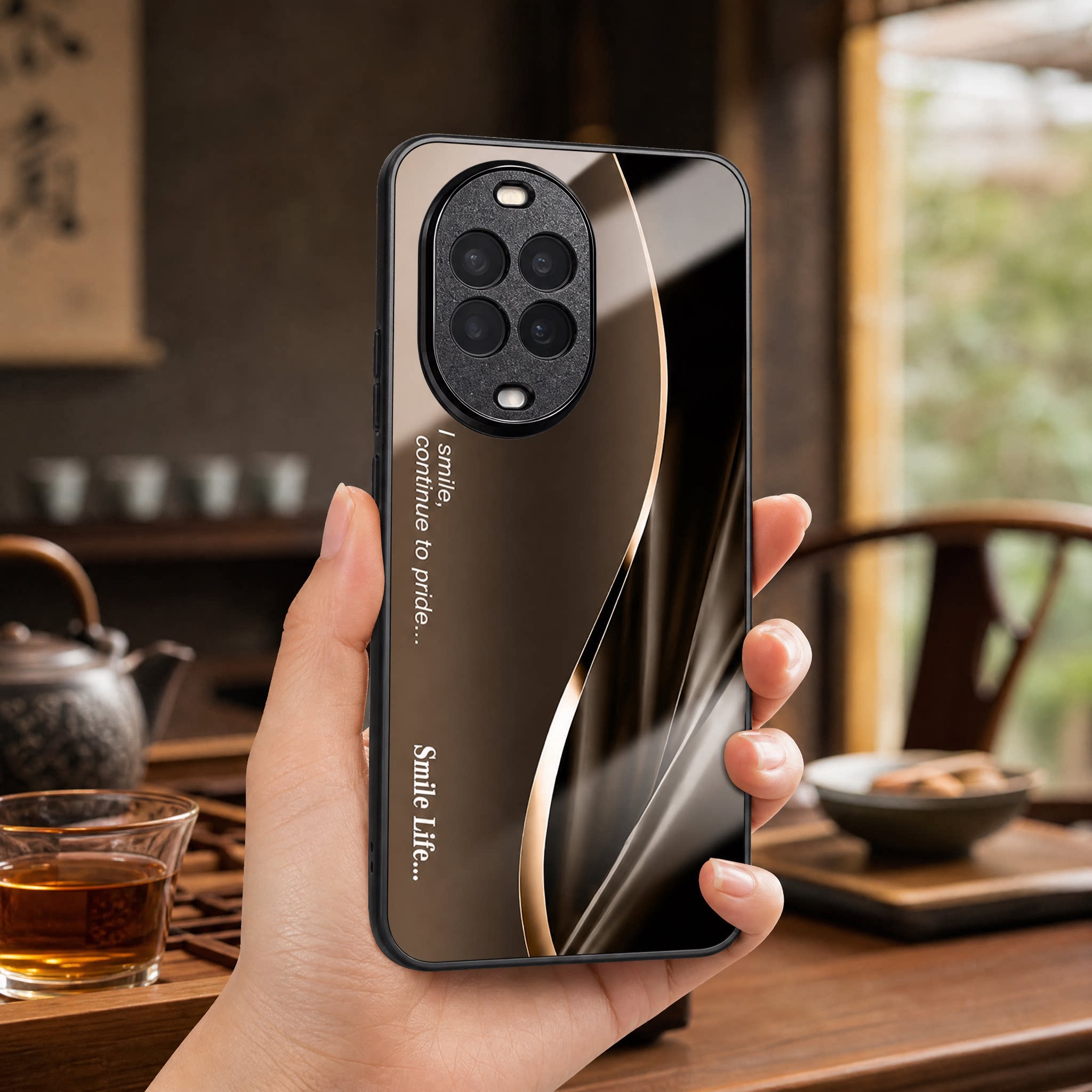 【华为 Nova14 Ultra专用】A10006奢华冰透玻璃手机壳，券后价只要38元