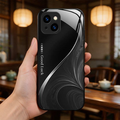 【iPhone 13 mini专用】A10046奢华冰透玻璃手机壳，券后价只要38元