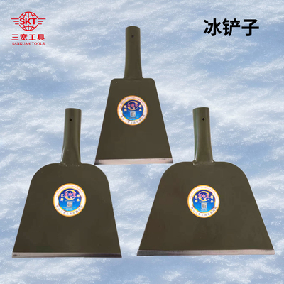 王中王加厚冰铲锰钢单面刃