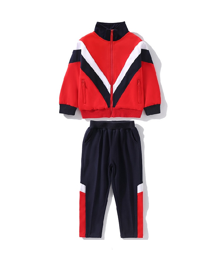 金光绒校服南韩丝定做校服运x动服中小学运动服幼儿园服运动会服