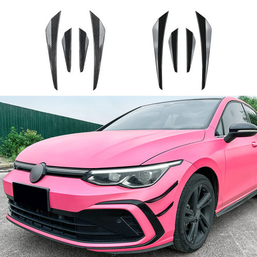 适用大众高尔夫8 高8 Golf MK8 Standard GTI Rline 侧前风刀改装