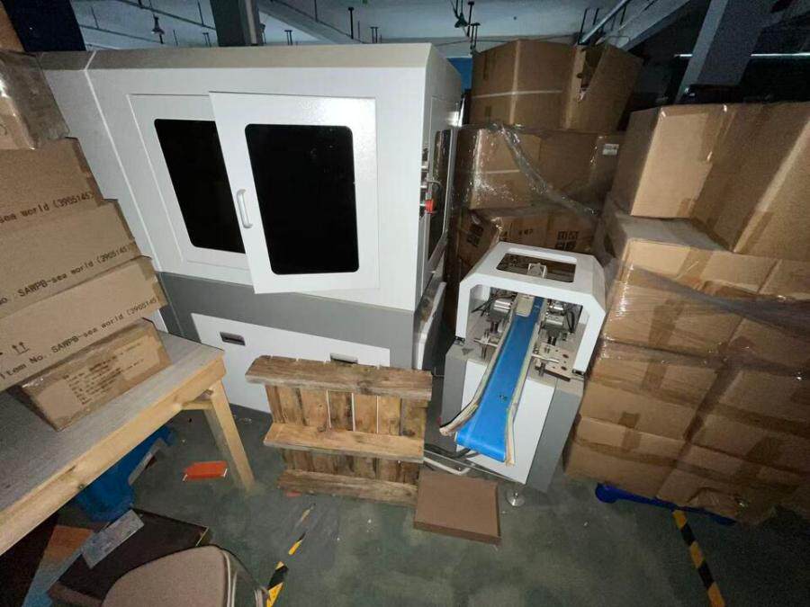 5月18日温州放置于龙港市东塘路743-792号厂房B幢五楼内的抽屉盒组装机（型号：950ZA）一台网络拍卖公告