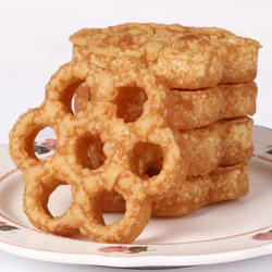 潮汕特产土碳梅花酥饼童年儿时怀旧小吃土炭儿时圆圈网红蜂窝饼饼