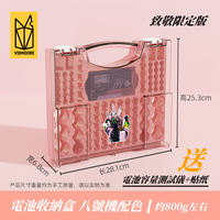 Battery storage box, No. 5 and No. 7 battery large-capacity storage box, universal matching electrical appliance, Evangelion EVA color thumbnail 4